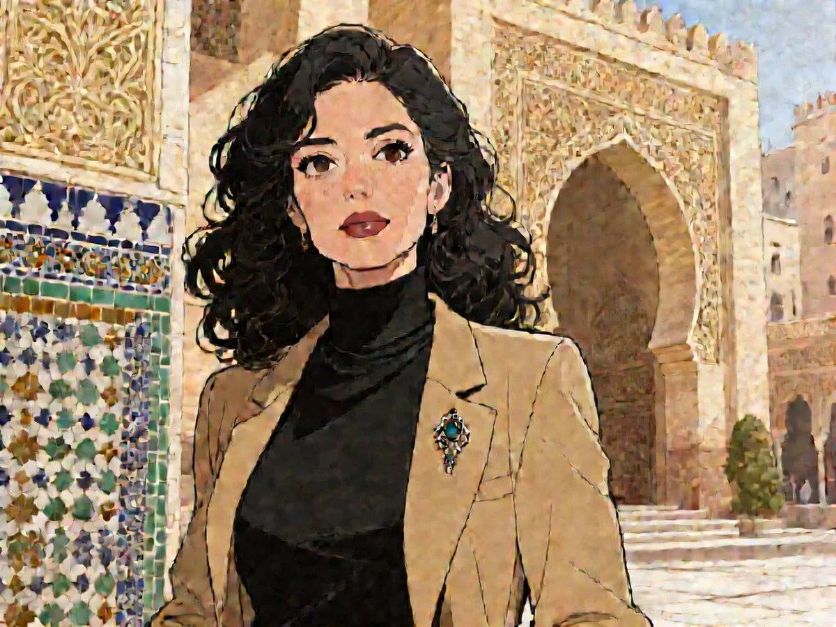 Amina, 30 ans — Ahmed Al-Mansour sucre, or, Shakespeare et l'expédition vers Tombouctou