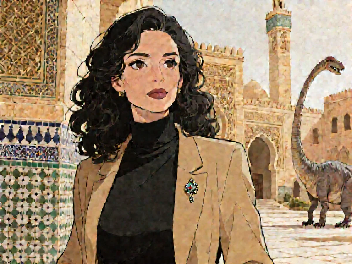 Amina, 30 ans — Spinosaurus le Maroc, terre des dinosaures